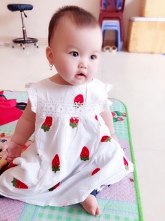 Váy dâu thêu