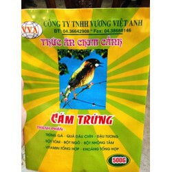 (RẺ VÔ ĐỊCH) CÁM TRỨNG-THỨC ĂN CHIM CẢNH 500g - 9K/GÓI 500G