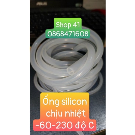 ống silicon siêu dẻo chịu nhiệt không mùi đủ kích cỡ 2x4 3x5 4x6 5x8 6x8 6X9 7X10 8x12 10x13 10x14 12x16 14x18