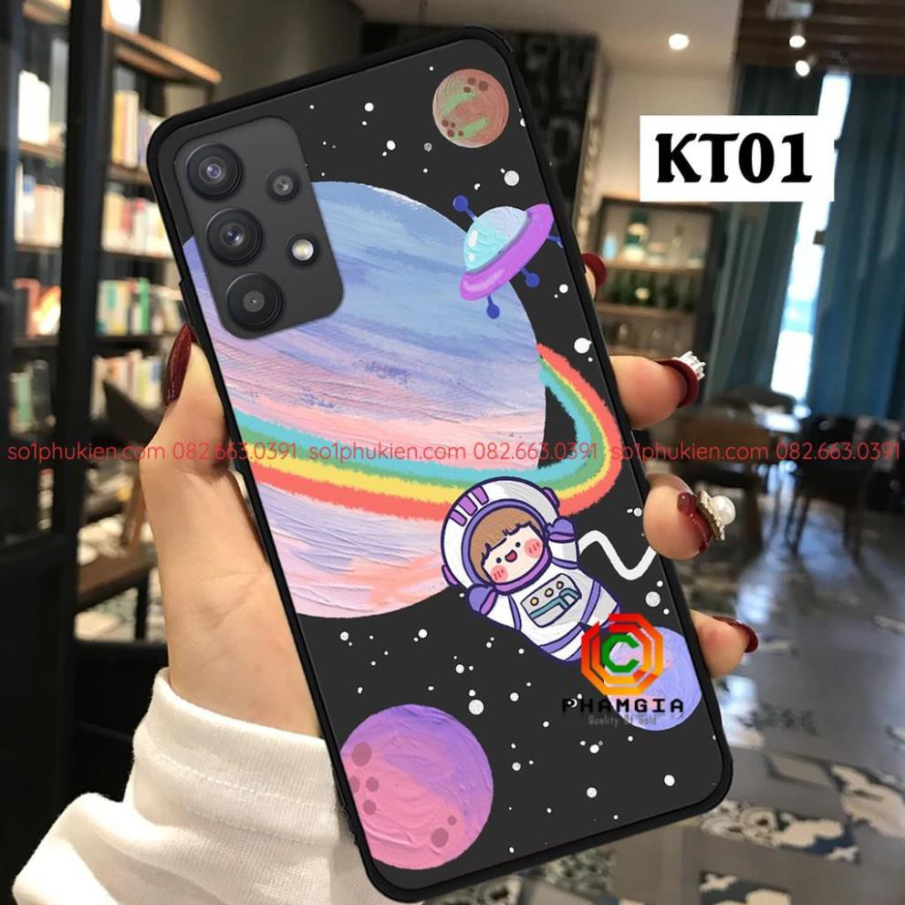 Ốp lưng Samsung A32 (SM-A325F/DS) (4G/5G) / A52 (4G/5G) A52s /A72 (4G/5G) đẹp hình Roro Jump đáng yêu mặt lưng nhám