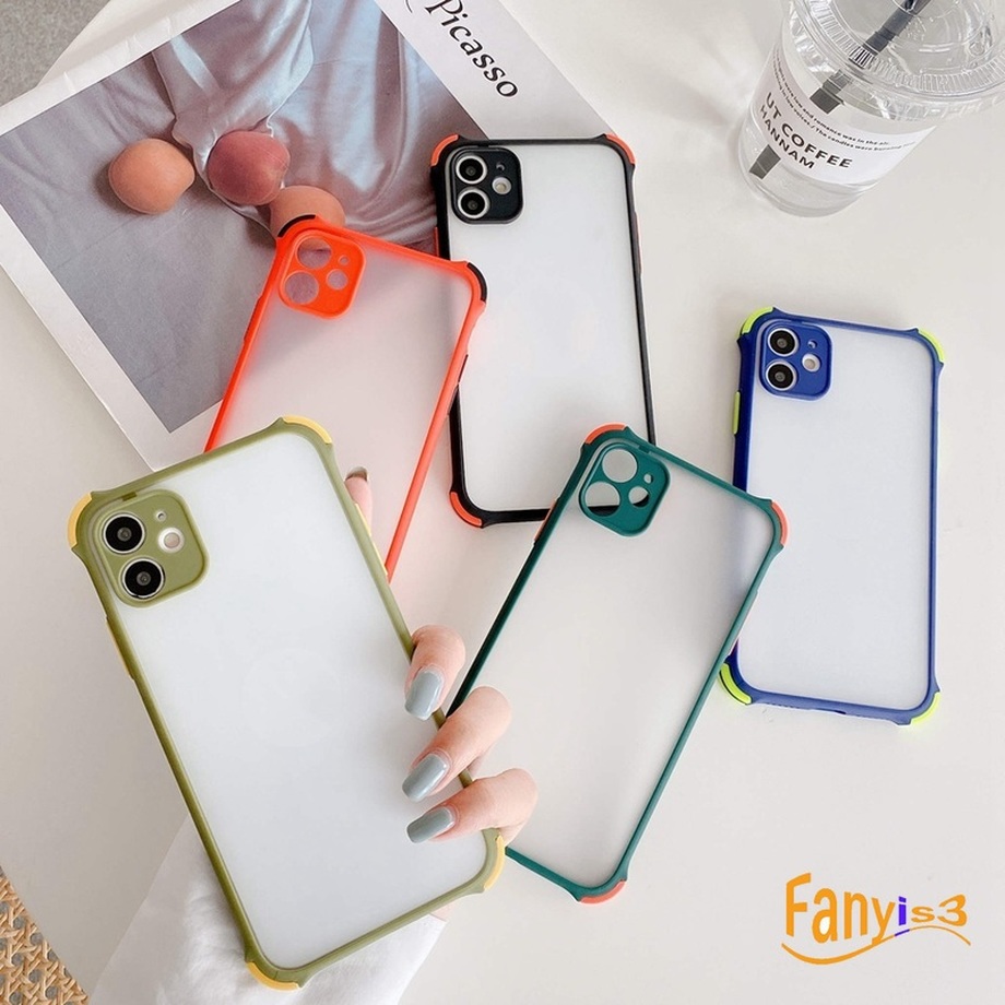 iPhone Xs X XR 8 7 Plus 6s 6 Plus Ốp điện thoại mềm trong suốt màu macaron bảo vệ toàn diện cho | BigBuy360 - bigbuy360.vn