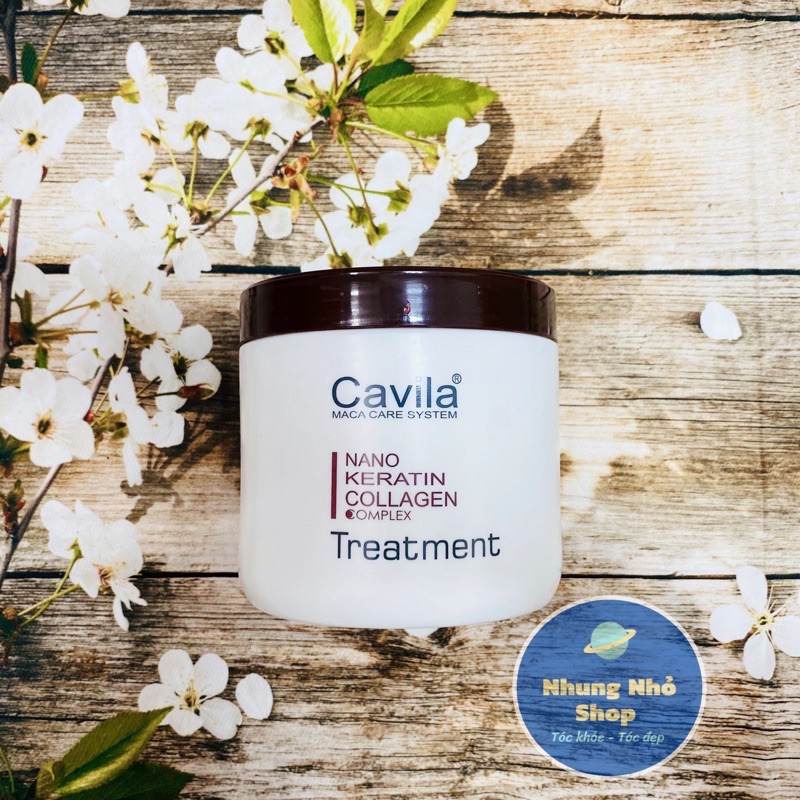 Hấp xả phục hồi Collagen Cavila