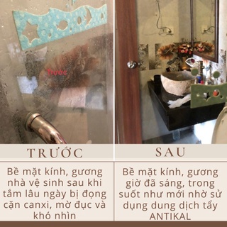 ANTKAL- Tẩy  rửa cặn  bám CANXI