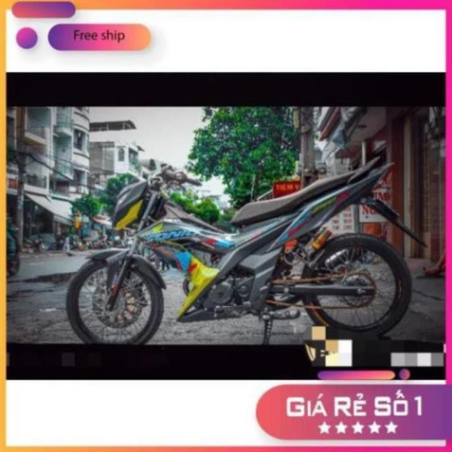 TEM RỜI SONIC 150 XÁM VÀNG
