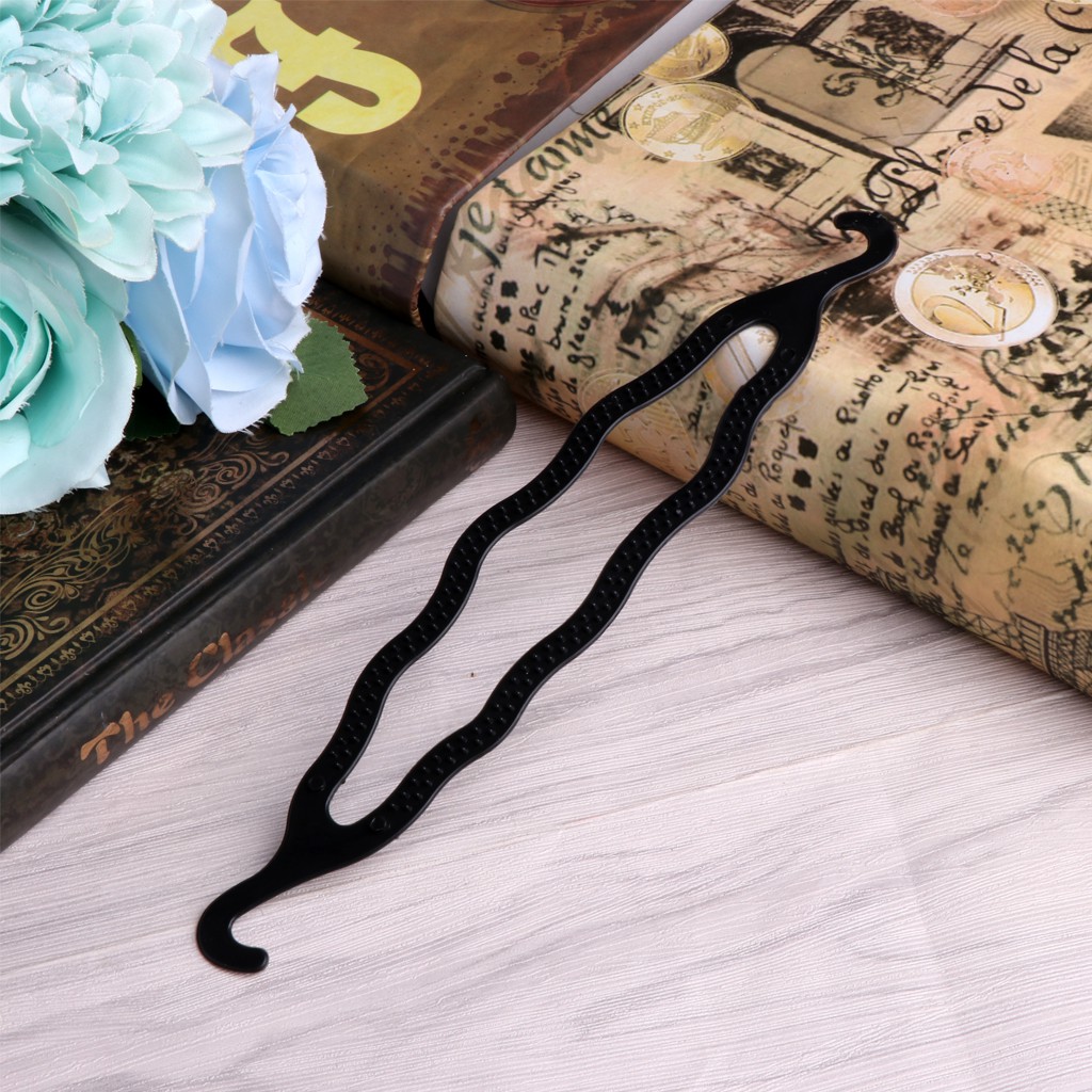 Bộ 4 dụng cụ búi tóc hình bánh donut tiện dụng cho nữ DIY