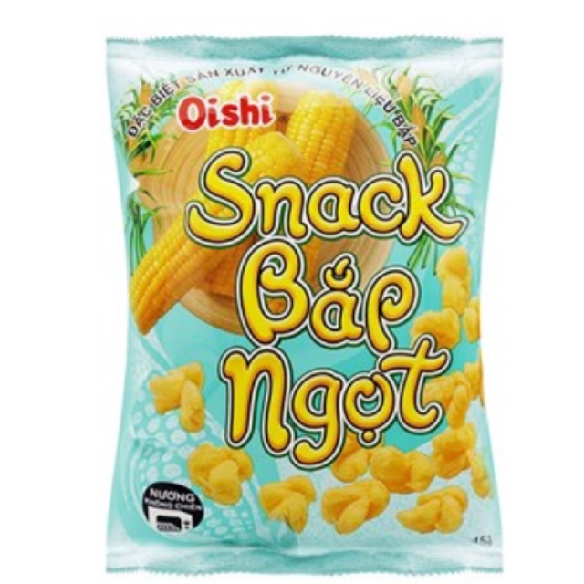 Snack bắp ngọt Oishi gói 40g