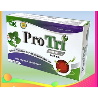 Protri Koreplus hỗ trợ điềutrị, phòng, ngăn ngừa bệnh trĩ tái phát
