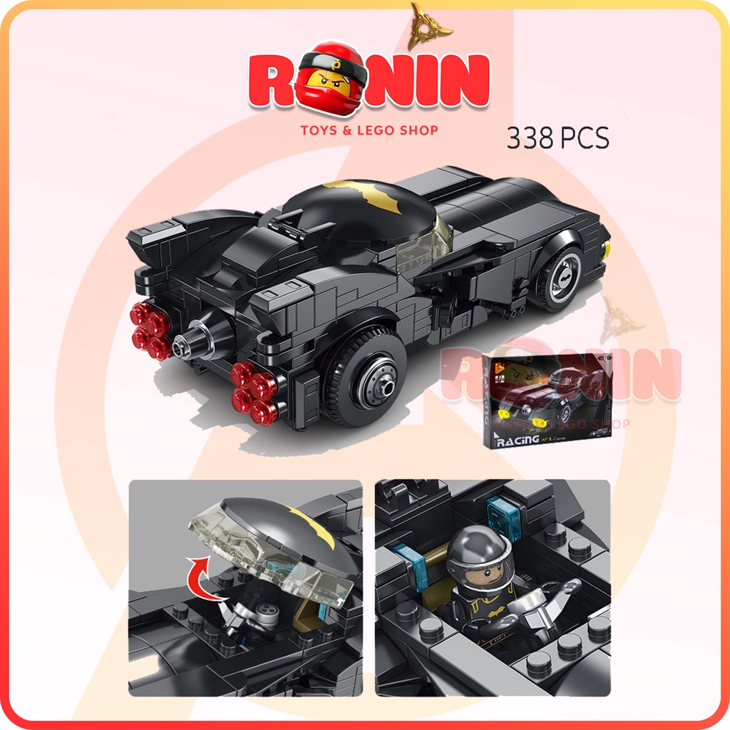 Bộ Đồ Chơi Lắp Ráp Bat*an: Siêu Xe Của Người Dơi Batmobile