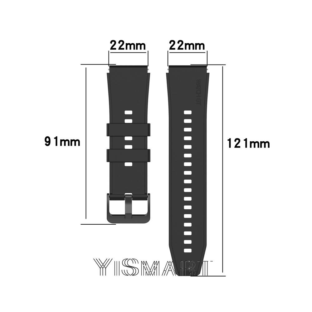 22MM Soft Silicone Strap for Huawei Watch GT 2 Pro Wristband Watchband for Huawei gt2 Pro Band Bracelet Replaceable accessories