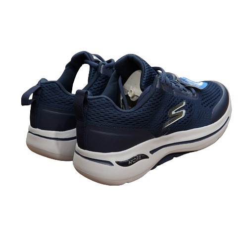 Giày thể thao Skech nam UltraGO đế cao xuất dư- Xanh navy