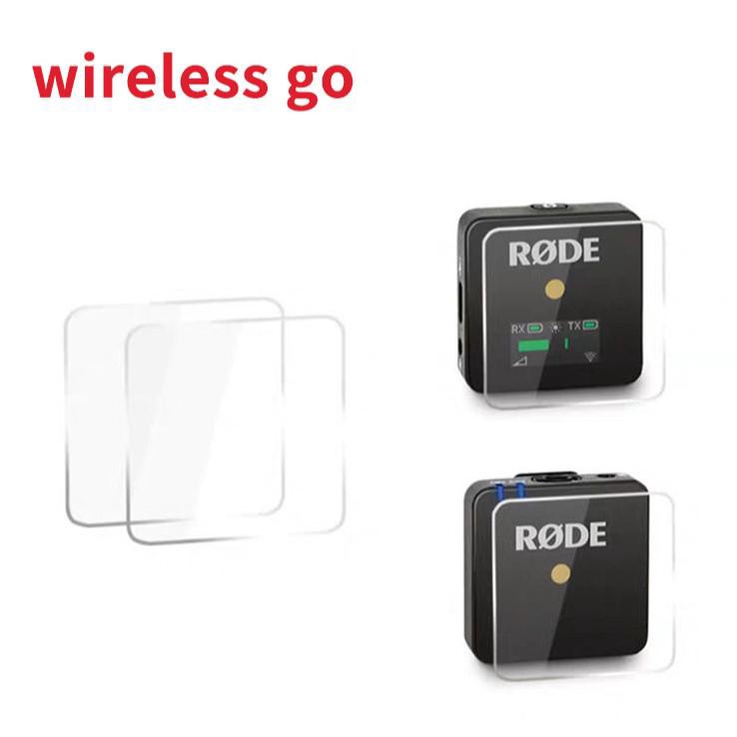 Miếng kính cường lực dán bảo vệ màn hình cho micro Rode Wireless Go