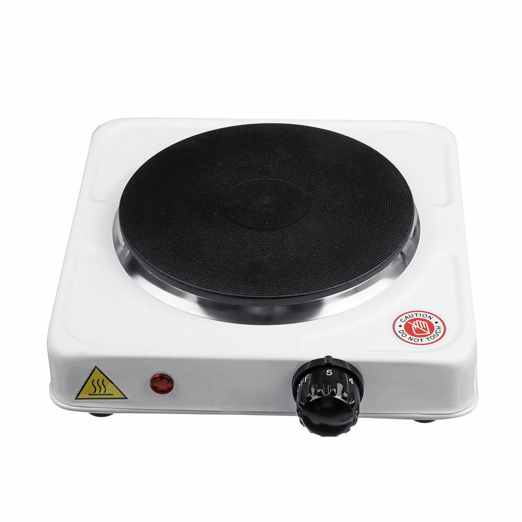 [FREESHIP] Bếp Điện Làm Nóng Cafe 1000W Mặt Đen Chính hãng.