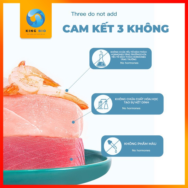 Thức ăn cá vàng Yee GoldFish - Cám cá vàng giàu đạm, tảo xoắn và Vitamin