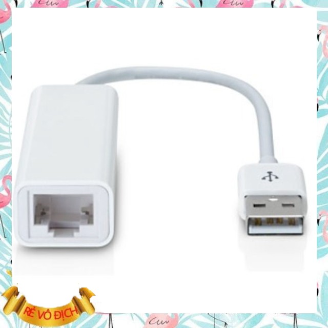 (Xả Hàng) Dây Cáp Chuyển USB Sang Cổng LAN 2.0 Gía Sỉ=Gía Lẻ