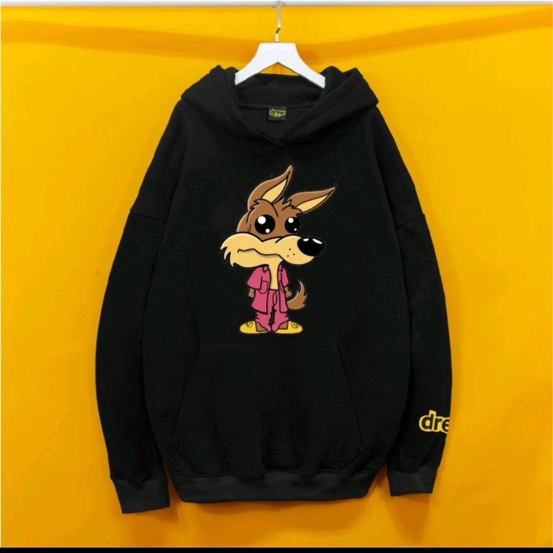 áo hoodie drew sói , hoodie chất vải nỉ bông dày cao cấp N&amp;C_shop NC007
