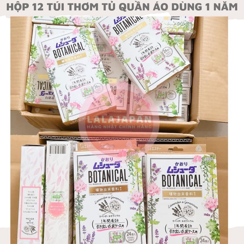 Hộp thơm tủ quần áo Botanical Nhật Bản