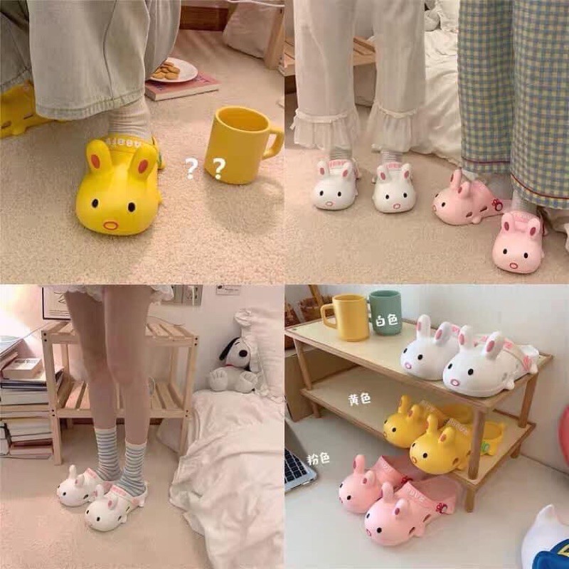 🌈 DÉP THỎ XINH 🌈 (ib shop chọn màu ạ)