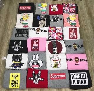 ÁO NỈ I LIKE IT 4 MÀU
