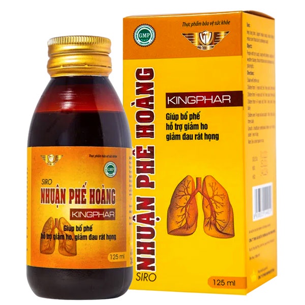 Nhuận Phế Hoàng Kingphar - Hỗ trợ giảm ho, bổ phế, giảm đờm