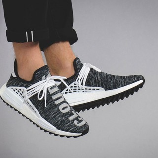 giày adidas human race xám