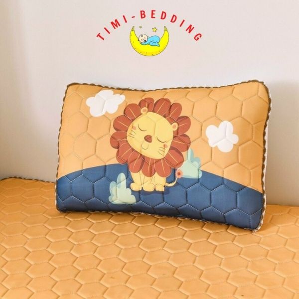Gối cao su non cho bé sơ sinh, 2 tuổi, 3 tuổi – gối cho bé sơ sinh kích thước 30x50cm – Timibedding