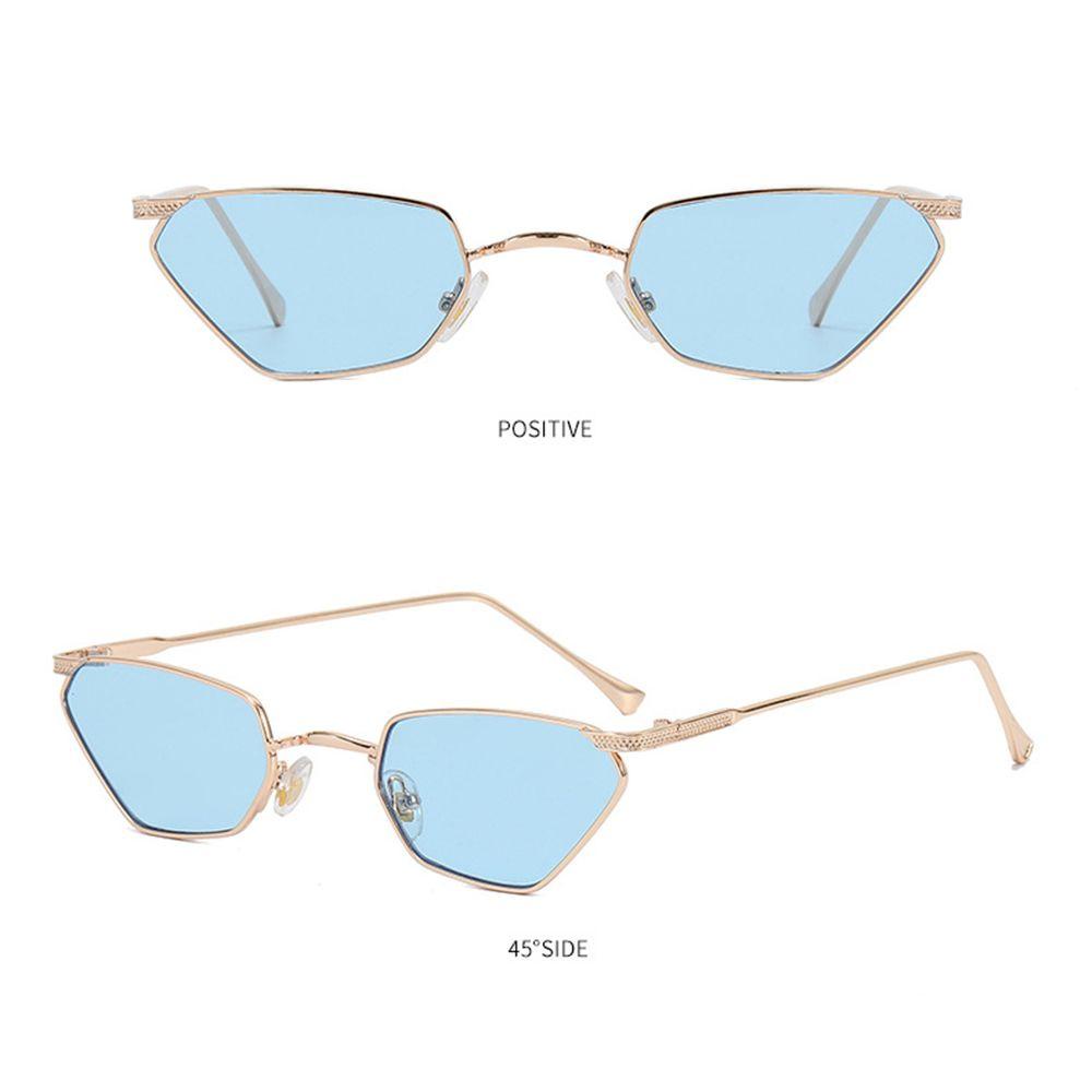 Kính Mát Mắt Mèo Gọng Kim Loại Chống Tia UV400