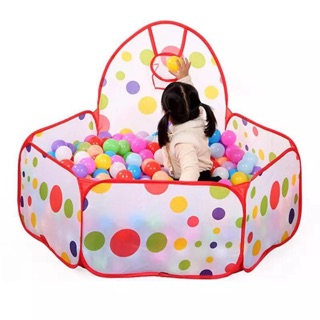 [SALE 10%] Nhà banh cho bé, lều bóng rổ