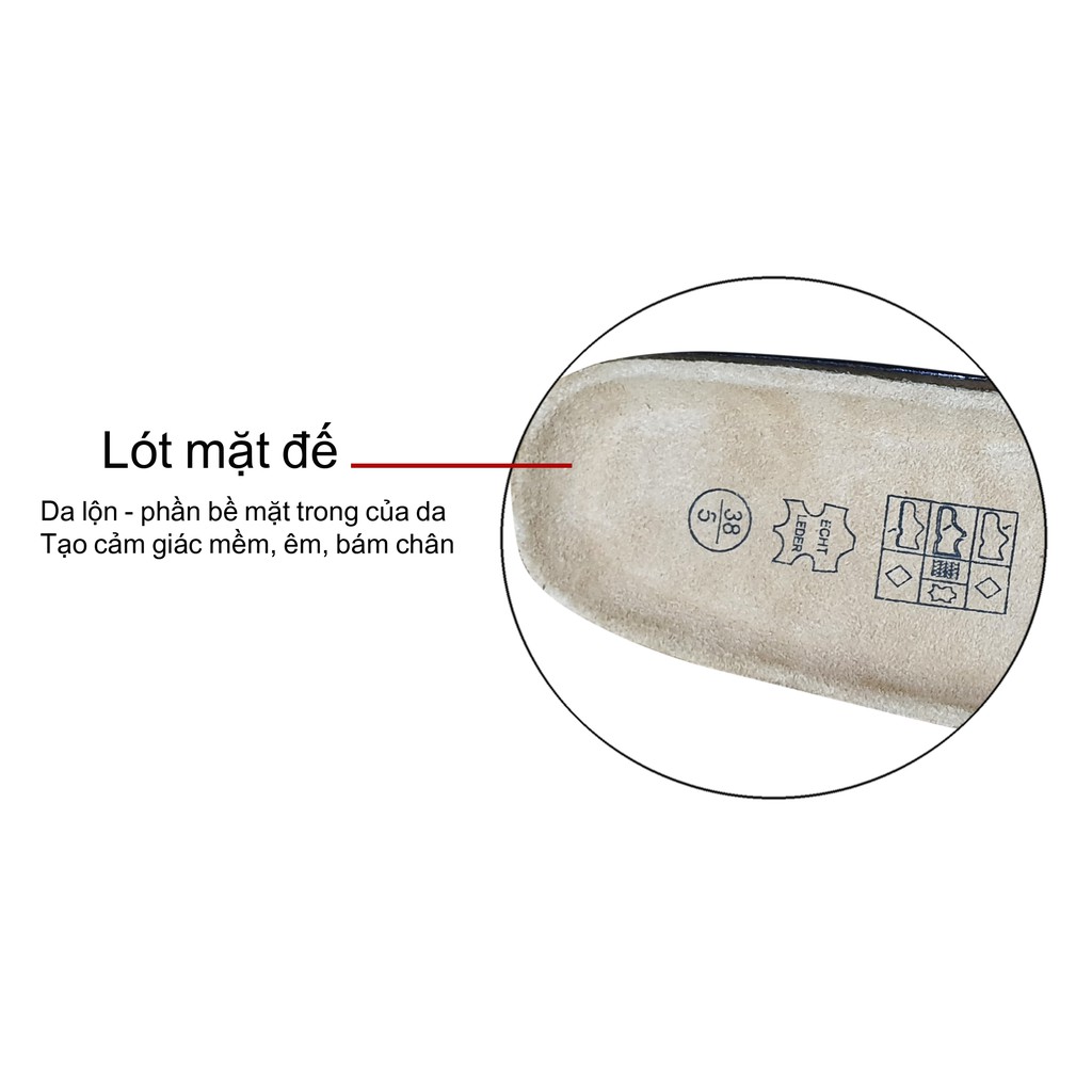 Dép đế trấu Nữ Quai EVA in hoa văn kẹp ngón