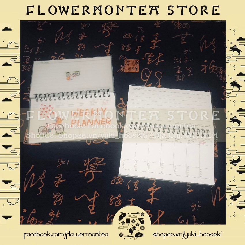 Sổ Kế Hoạch Tuần Weekly Planner - Thế Giới Quanh Ta (Được Chọn Mẫu)