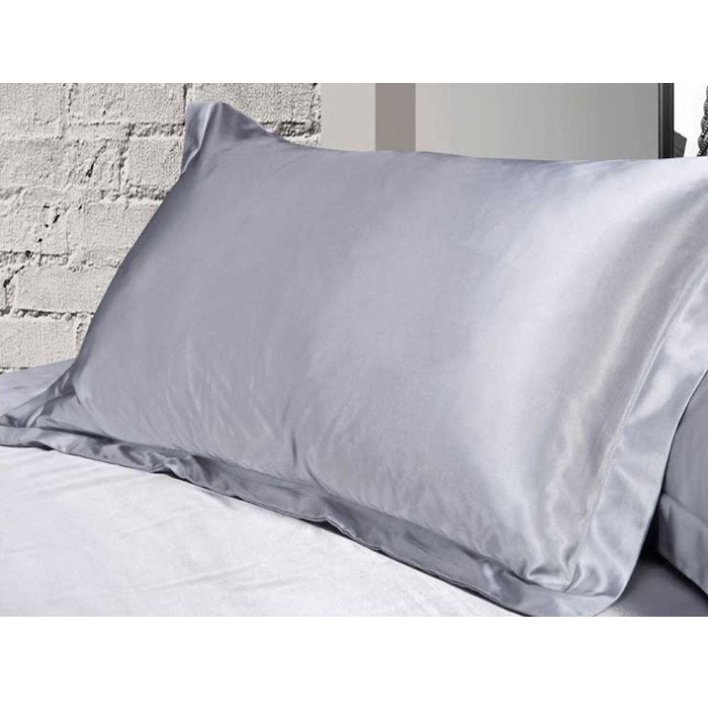 Vỏ Gối Lụa Satin Hình Chữ Nhật Nhiều Màu Sắc Kích Thước 50*70cm