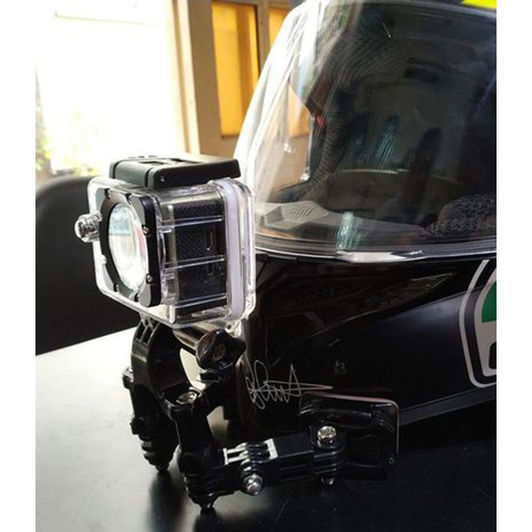 [Siêu Khuyến Mại]  Bộ Gắn Cằm Camera Hành Trình GoPro, SJCam, Eken ,02 Bên Chắc Chắn (Tặng Kèm Đế Cong + Keo 3M) | BigBuy360 - bigbuy360.vn