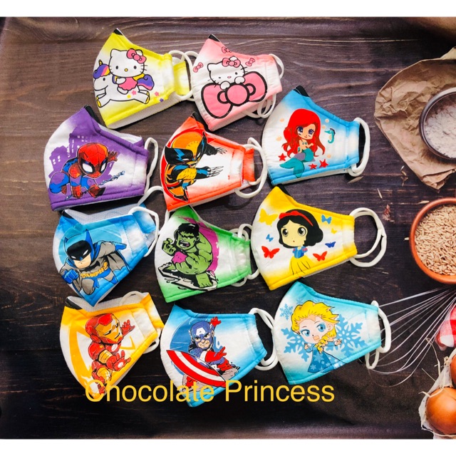 Khẩu trang Disney cho bé