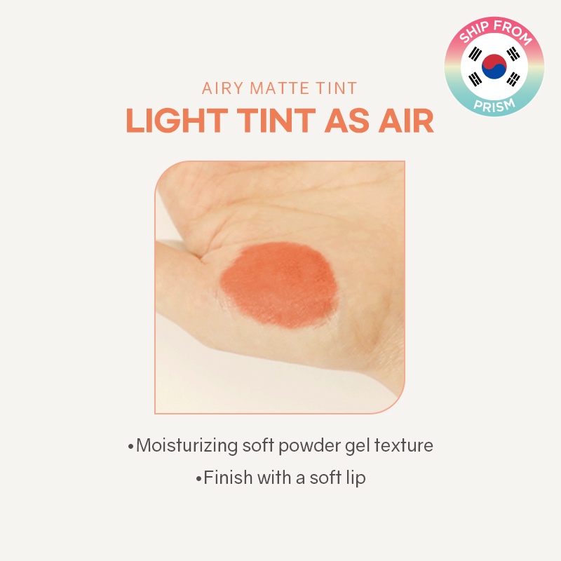 Innisfree Airy Matte Tint 3.8g: Tint Matte Lip nhẹ, thoải mái, lâu trôi