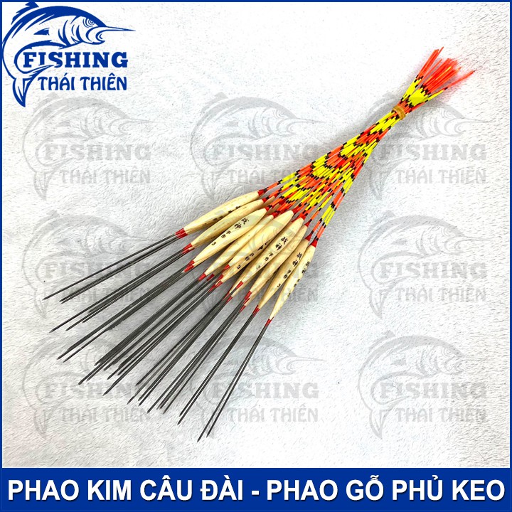 Phao Kim Câu Đài Số 1, 2, 3 Chất Liệu Gỗ Phủ Keo Dùng Câu Đơn Câu Đài