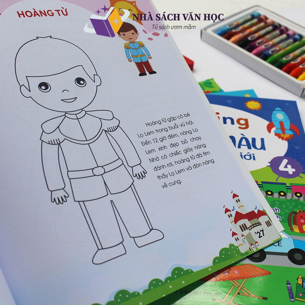 Sách - Combo 6 Quyển - 365 Ngày Tô Màu Khám Phá Thế Giới