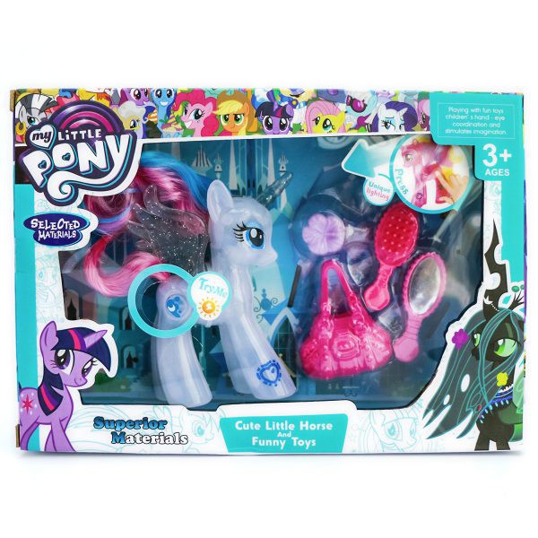 Mô Hình Đồ Chơi NGỰA PONY 1081 (có đèn nhấp nháy)