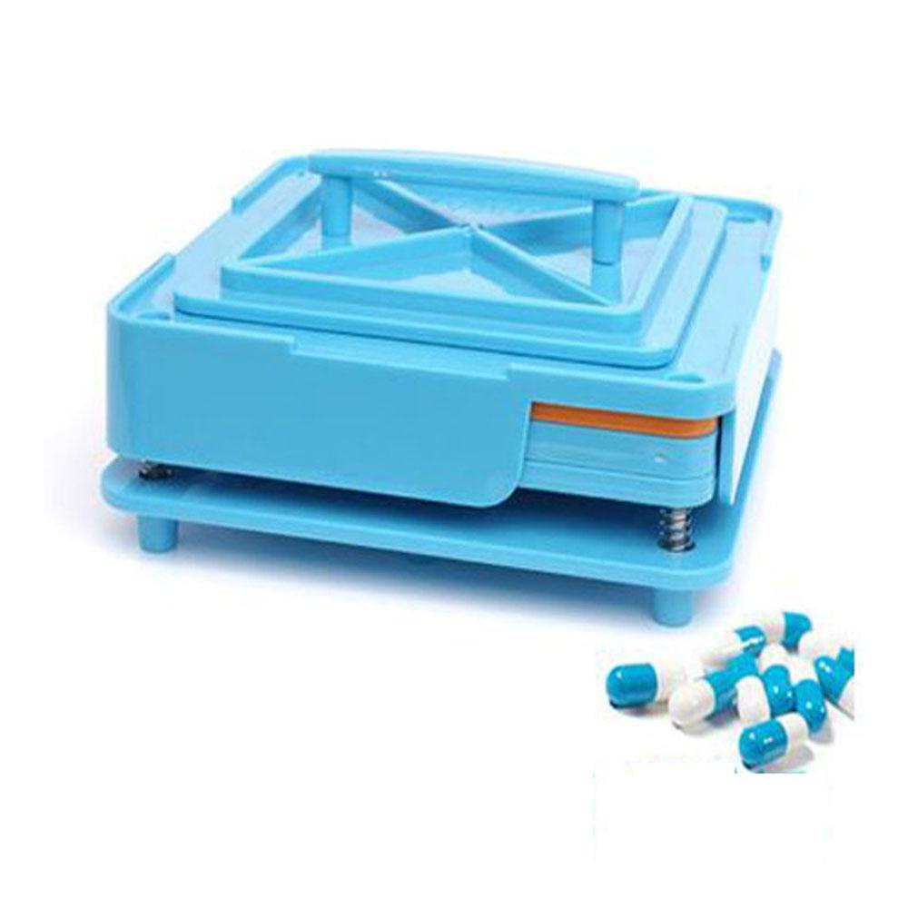 Viên Nang CABEZA Đổ Đầy|Hộp Nhựa 100 Lỗ Đựng Đồ Dùng Gia Đình Tiện Dụng|Đĩa Đựng Thức Ăn Thiết Kế Dễ Thương Chuyên Dùng