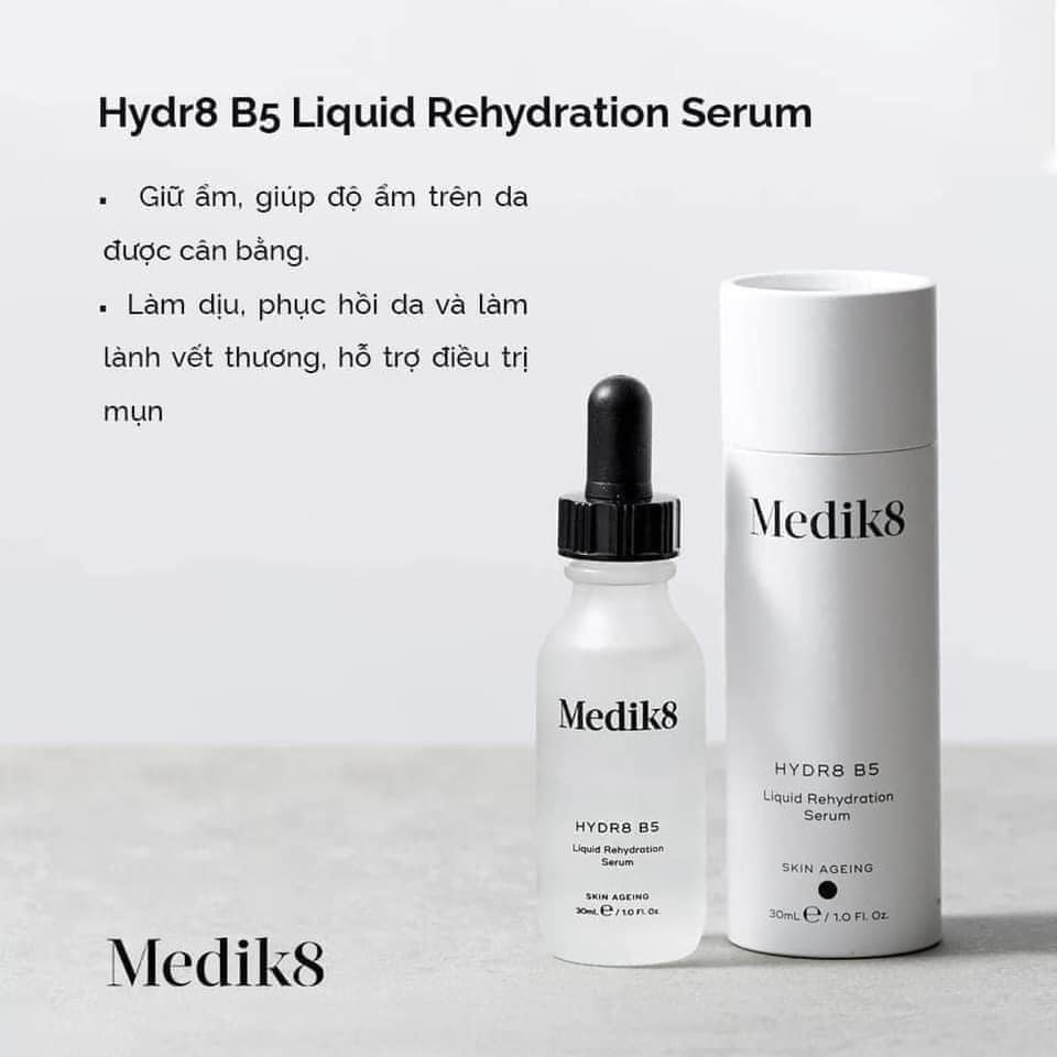Serum cấp ẩm và phục hồi da Hydr8 B5 Hydration 𝐌𝐞𝐝𝐢𝐤𝟖 30ml & 60ml