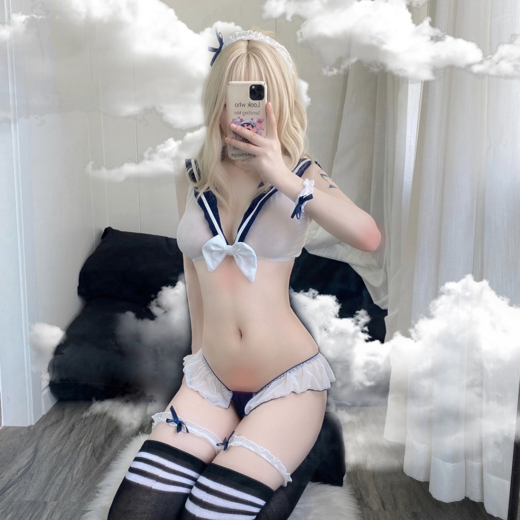Full mẫu  - Cosplay sexy cô hầu gái - cosplay hầu gái - váy ngủ sexy - cô chủ nhỏ chuyên sỉ | BigBuy360 - bigbuy360.vn