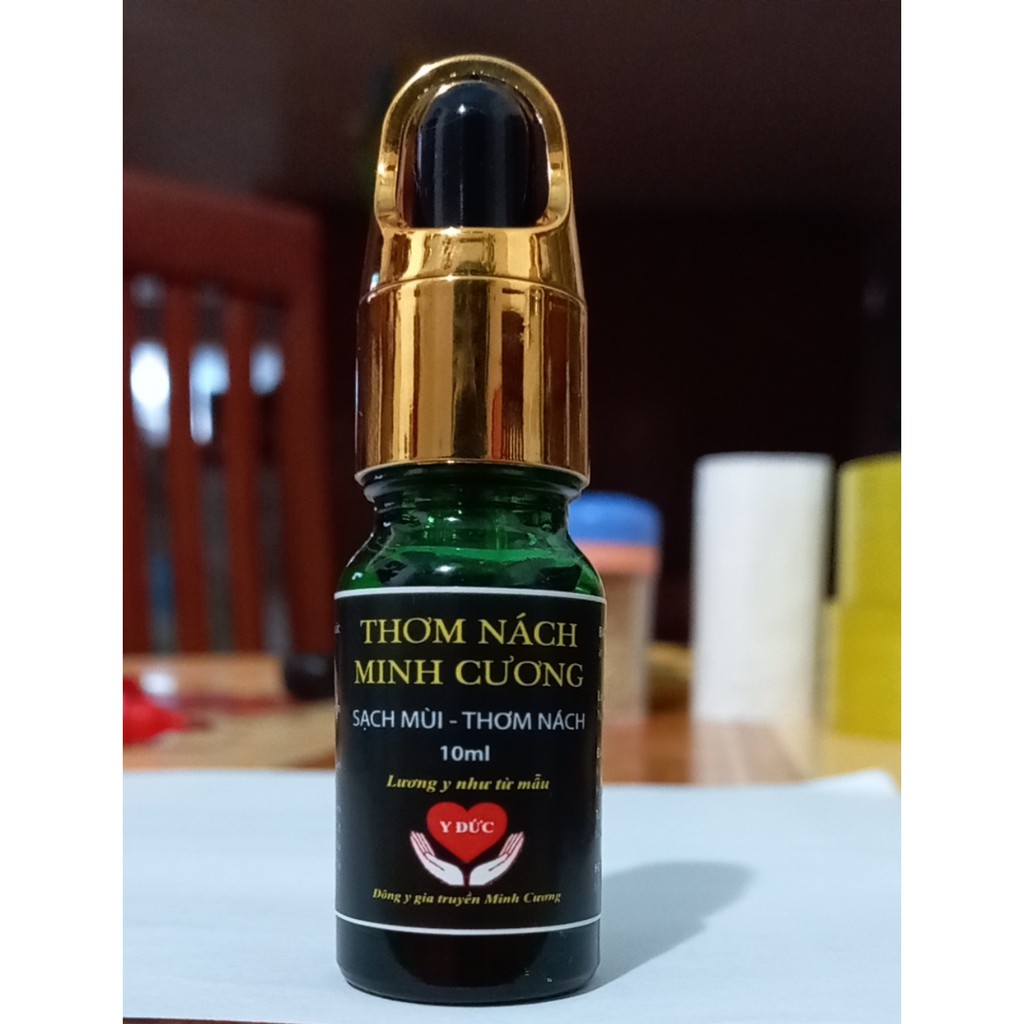 Khử mùi hôi nách Minh Cương 10ml thơm nách thảo mộc tự nhiên