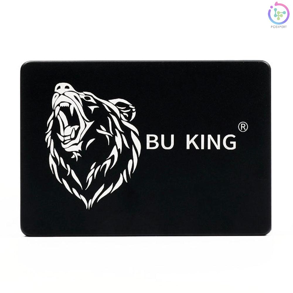 BU KING SSD2.5inch Black Bear Compatibility Speed Transmission &amp; Rock-solid Reliability High-quality Memory Chips Black 120GB