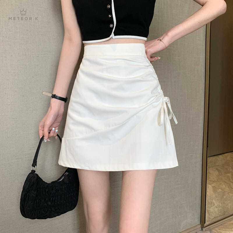 Váy Ngắn Chữ A Lưng Cao Kiểu Hàn Quốc | BigBuy360 - bigbuy360.vn