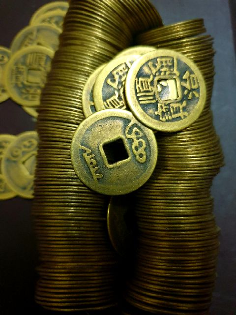 2 đồng xu chiêu tài may mắn | BigBuy360 - bigbuy360.vn