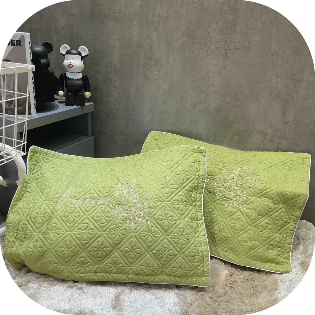 Cặp 2 Vỏ Gối E Thêu TKCT Giao Màu Random ( không kèm gối) | BigBuy360 - bigbuy360.vn