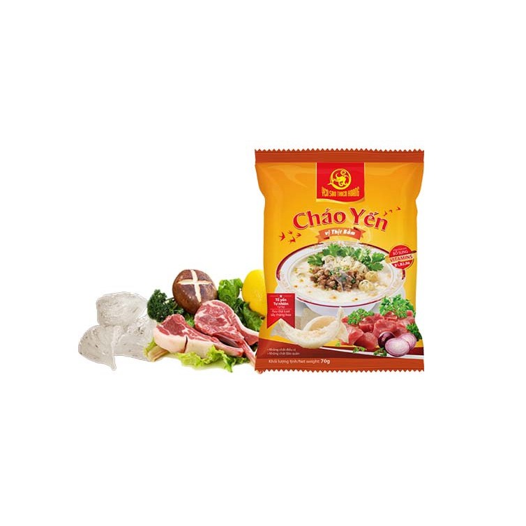 Combo 30 gói cháo yến Thiên Hoàng Tiện Lợi-Thiên Nhiên-Dinh Dưỡng