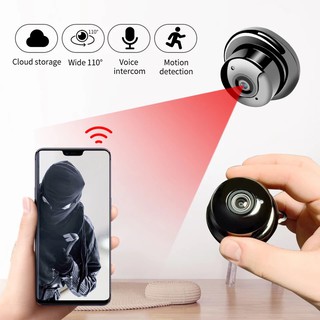 Camera WiFi Mini V380 HD Nhỏ Gọn, Có Hồng Ngoại Nhìn Đêm