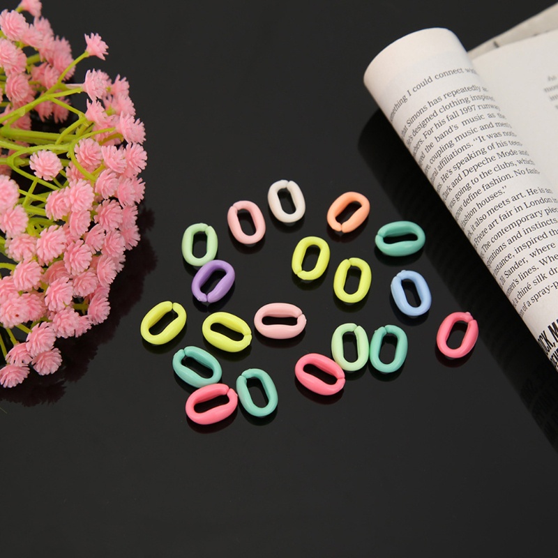 Set 100 Móc Chữ C Màu Cầu Vồng Cho Bé Học Hỏi