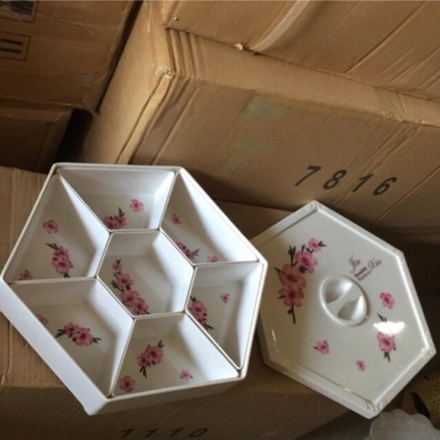 [KHO SỈ] Hộp đựng mứt tết 7 ngăn