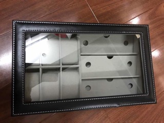 Hộp đựng 6 đồng hồ + 3 kính