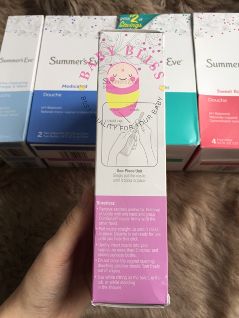 Dung dịch thụt rửa sâu Summer’s Eve tách set
